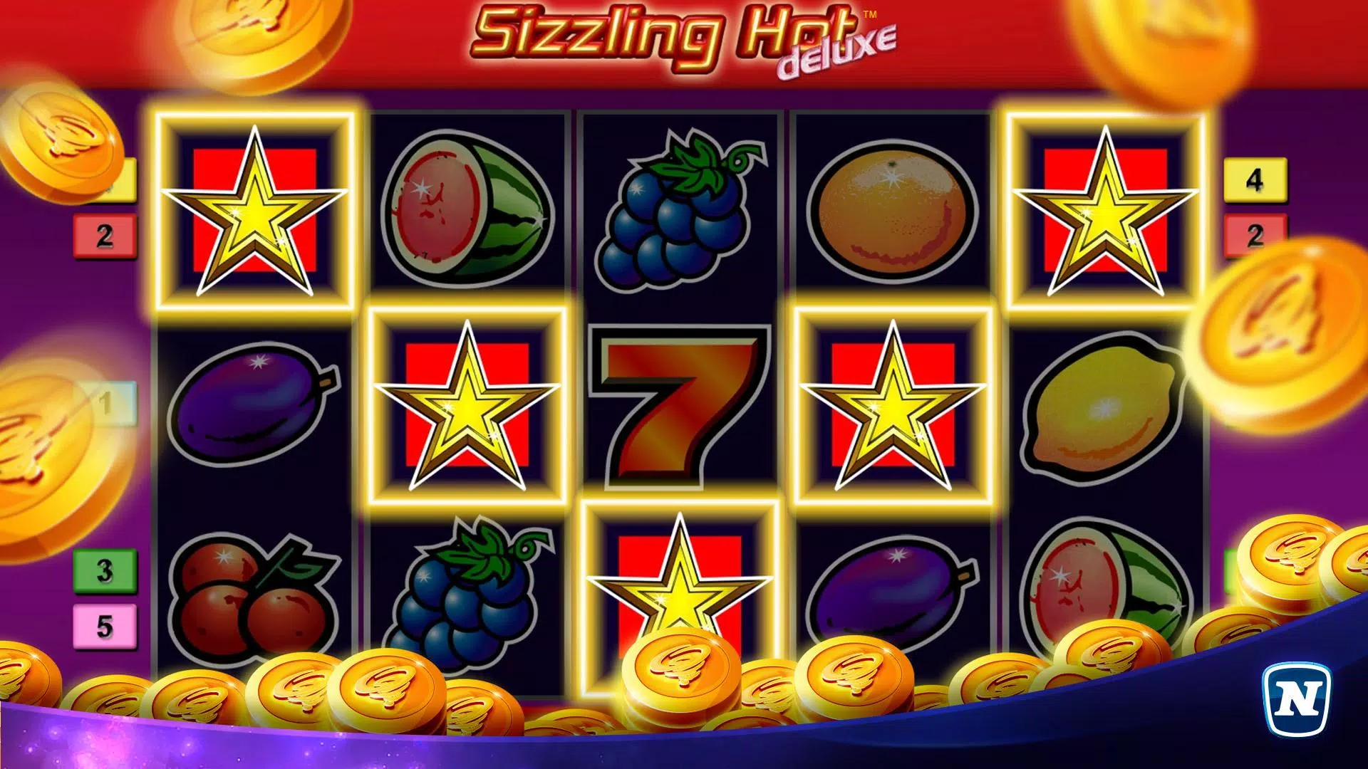 Sizzling Hot™ Deluxe Slot Captura de tela 2