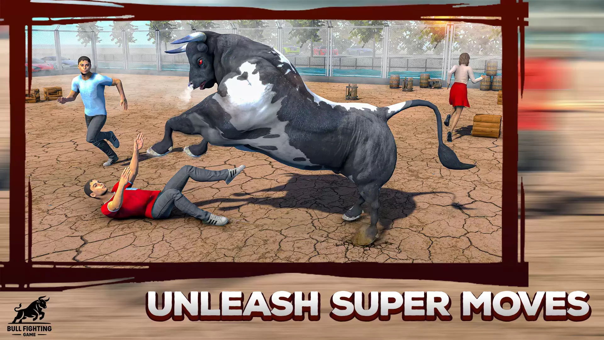 Bull Fighting Game: Bull Games Capture d'écran 3