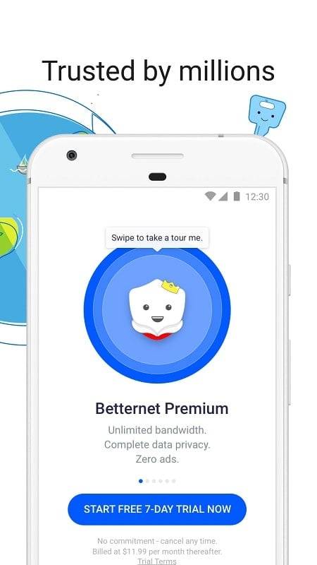 Betternet VPN: Unlimited Proxy Screenshot 3