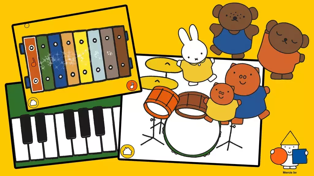 Miffy - Educational kids game Tangkapan skrin 2