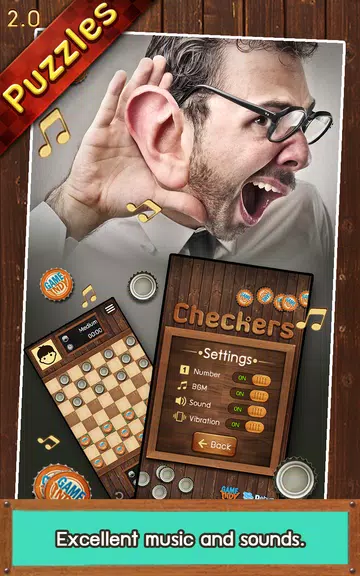 Thai Checkers - Genius Puzzle Screenshot 2