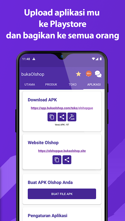 bukaOlshop - Buat App Toko 스크린샷 3