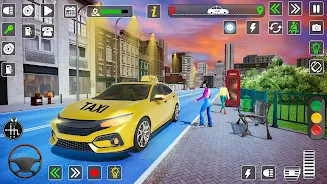 Taxi Driver Cab Car Driving 3D应用截图第3张