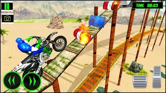 Bike Games Stunts: Spider Hero Screenshot 3