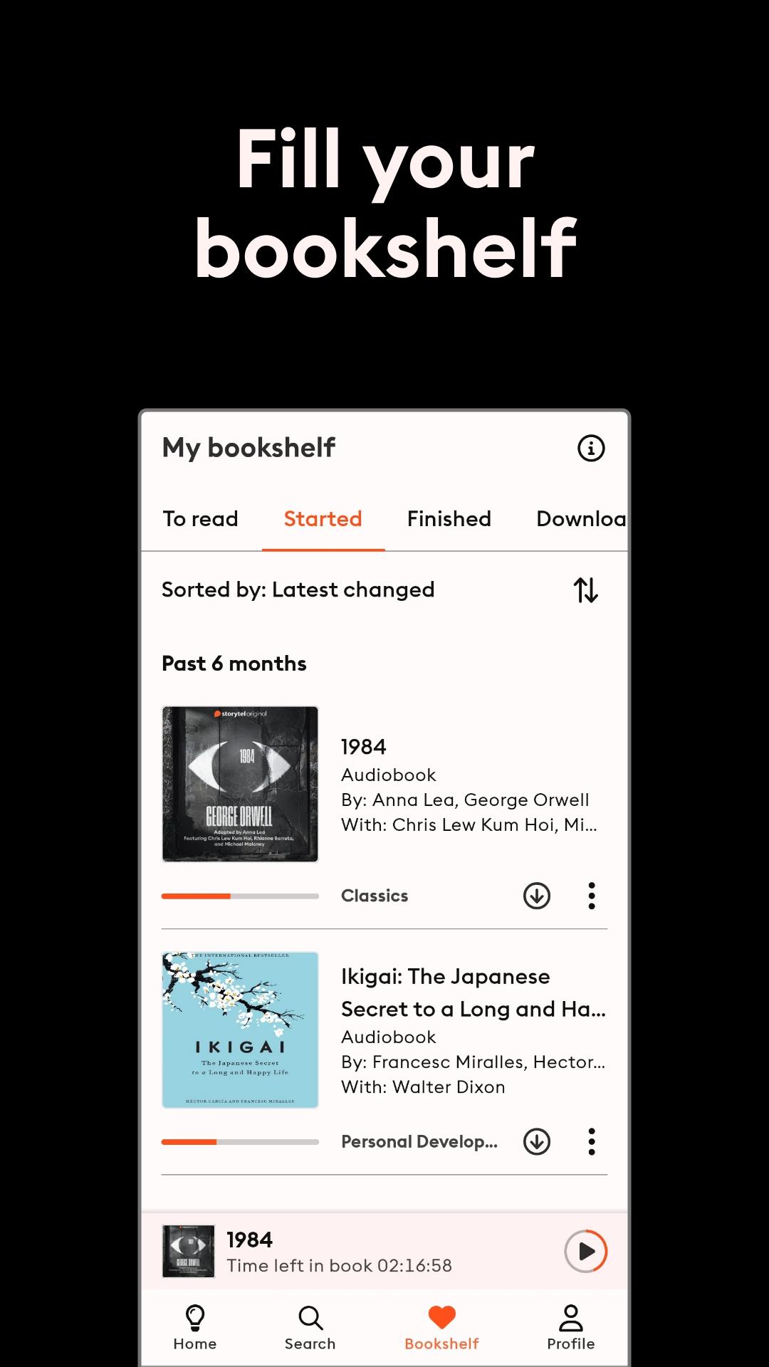 Storytel: Audiobooks & Ebooks Tangkapan skrin 4