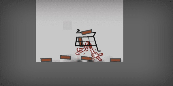 Stickman Dismounting Mod Captura de tela 2