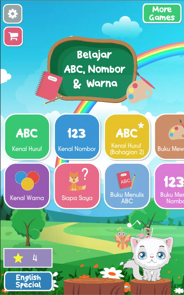 Belajar ABC, Nombor dan Warna Screenshot 4