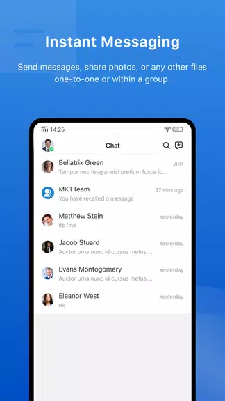 Yeastar Linkus Mobile Client Captura de tela 3