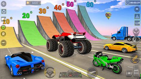 Superhero Game: Ramp Car Stunt ภาพหน้าจอ 3