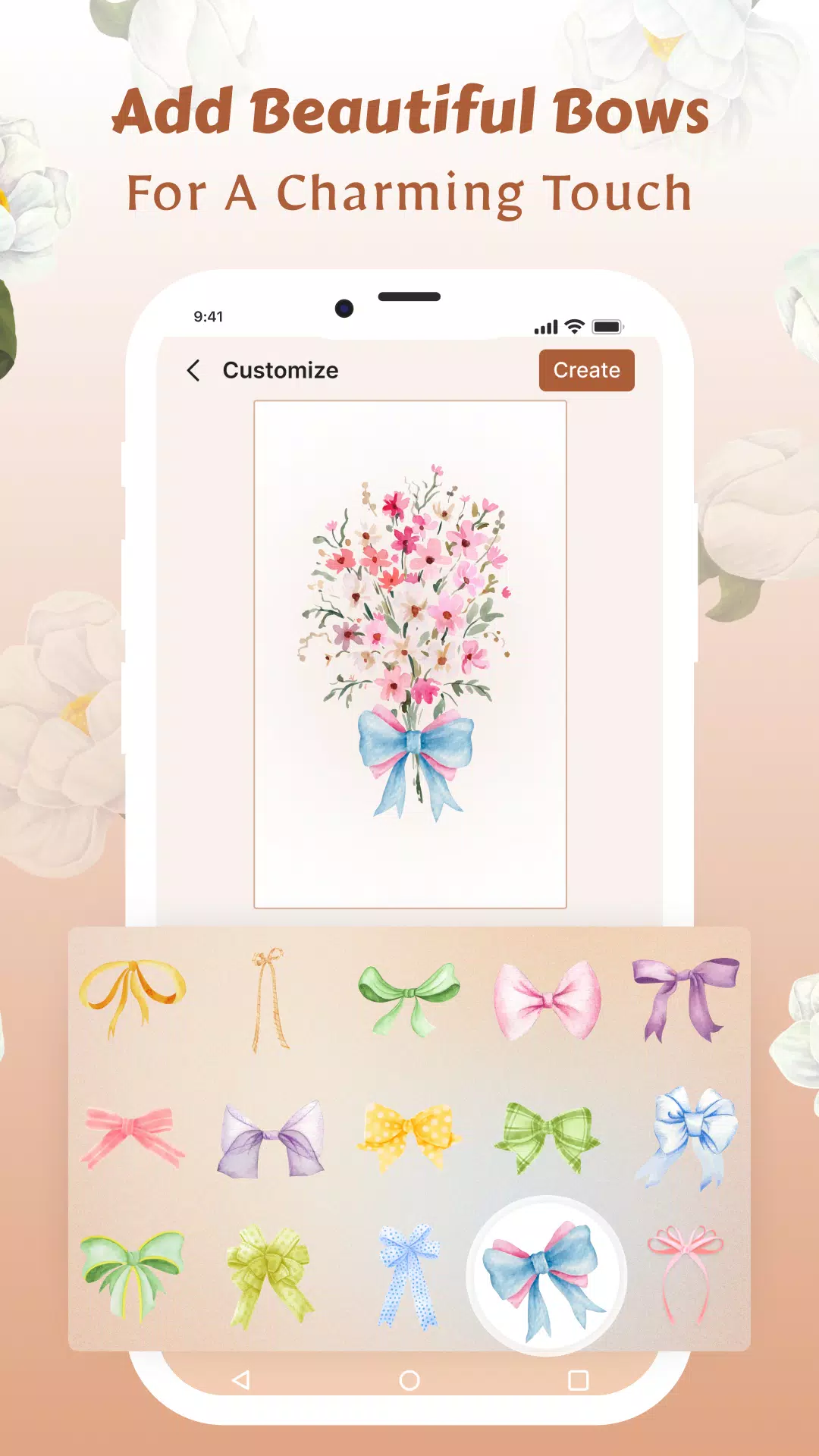 Flower Language Wallpaper DIY Ảnh chụp màn hình 3