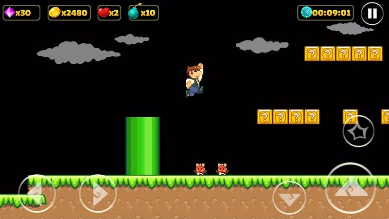 Super Pep's World - Run Game ภาพหน้าจอ 3