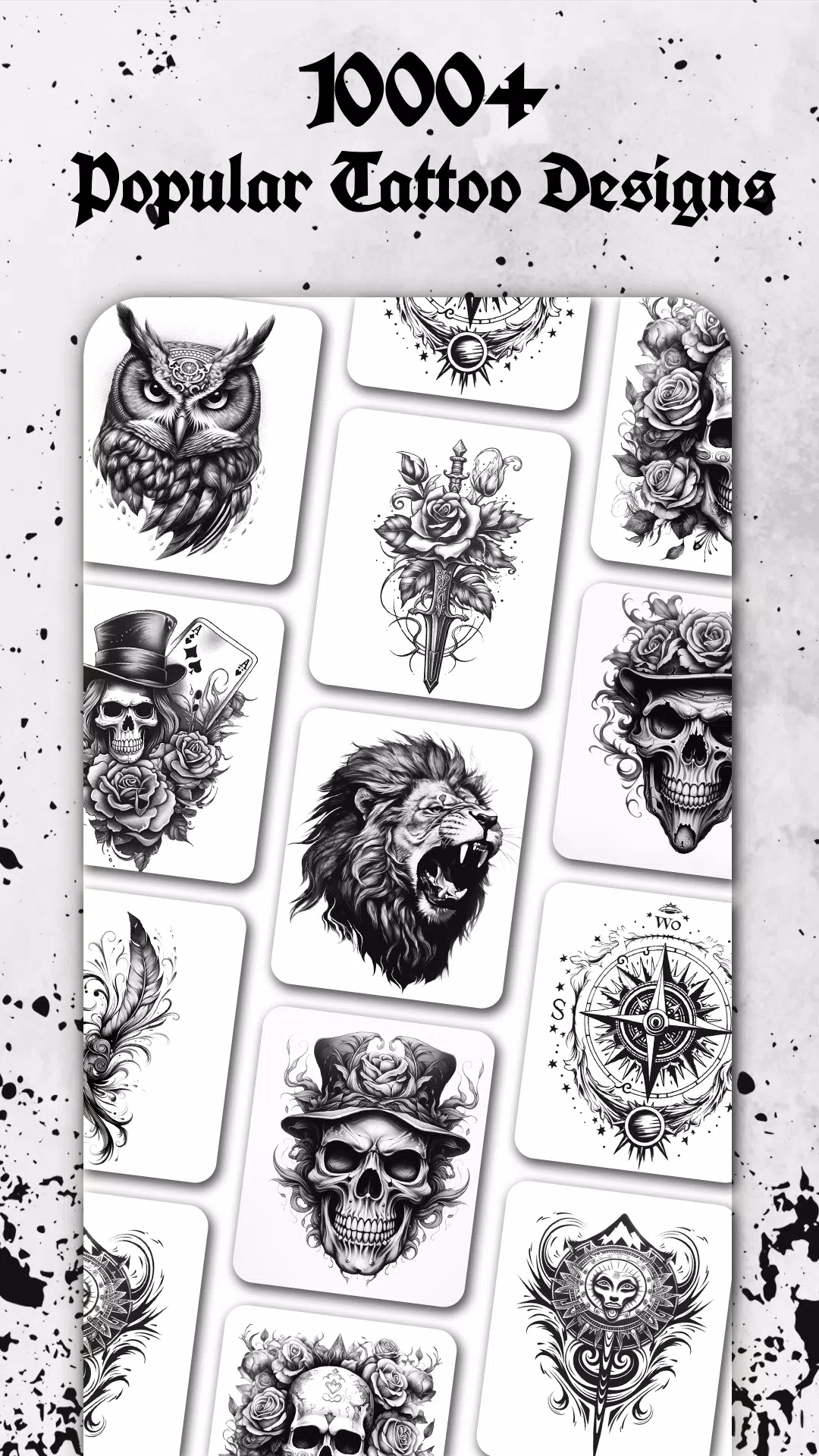 Tattoo Coloring games Capture d'écran 1