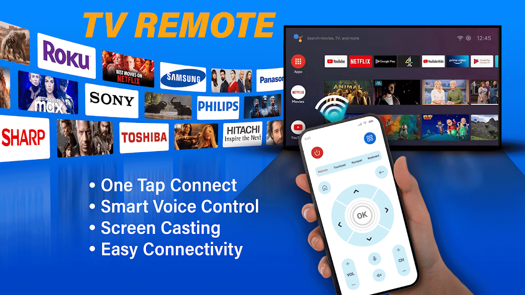 TV Remote Universal-for All TV Скриншот 1