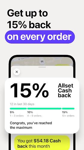 Allset: Food Pickup & Rewards Скриншот 3