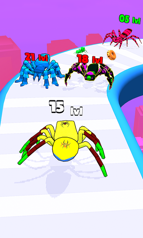 Spider & Insect Evolution Run Screenshot 2