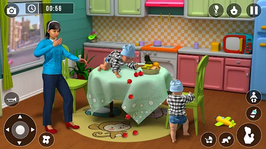 Mother Simulator: Mom Games 3D Capture d'écran 3