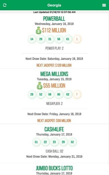 Lottery Results स्क्रीनशॉट 4