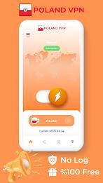 Poland VPN - Private Proxy Screenshot 1