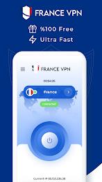 VPN France - Get France IP Tangkapan skrin 1