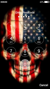 Skull Lock Screen Capture d'écran 2