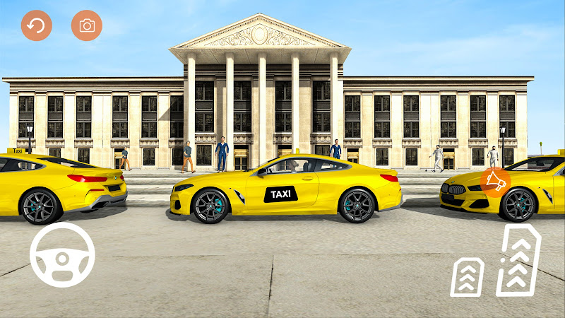 Grand Taxi simulator 3D game ภาพหน้าจอ 2