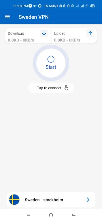 Sweden VPN - Fast & Secure Ekran Görüntüsü 2