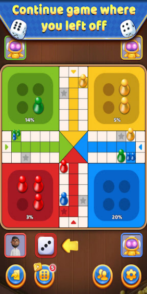 Ludo Offline: Dice Board Game應用截圖第4張