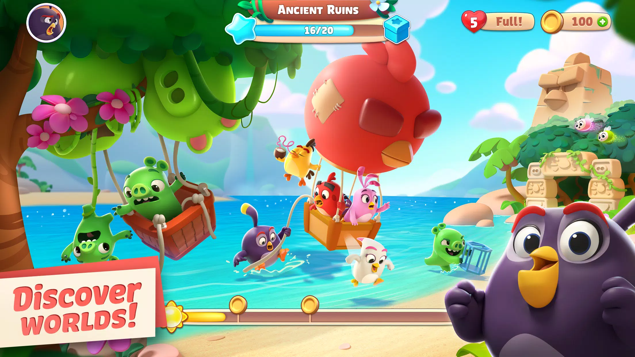 Angry Birds Journey Schermafbeelding 2