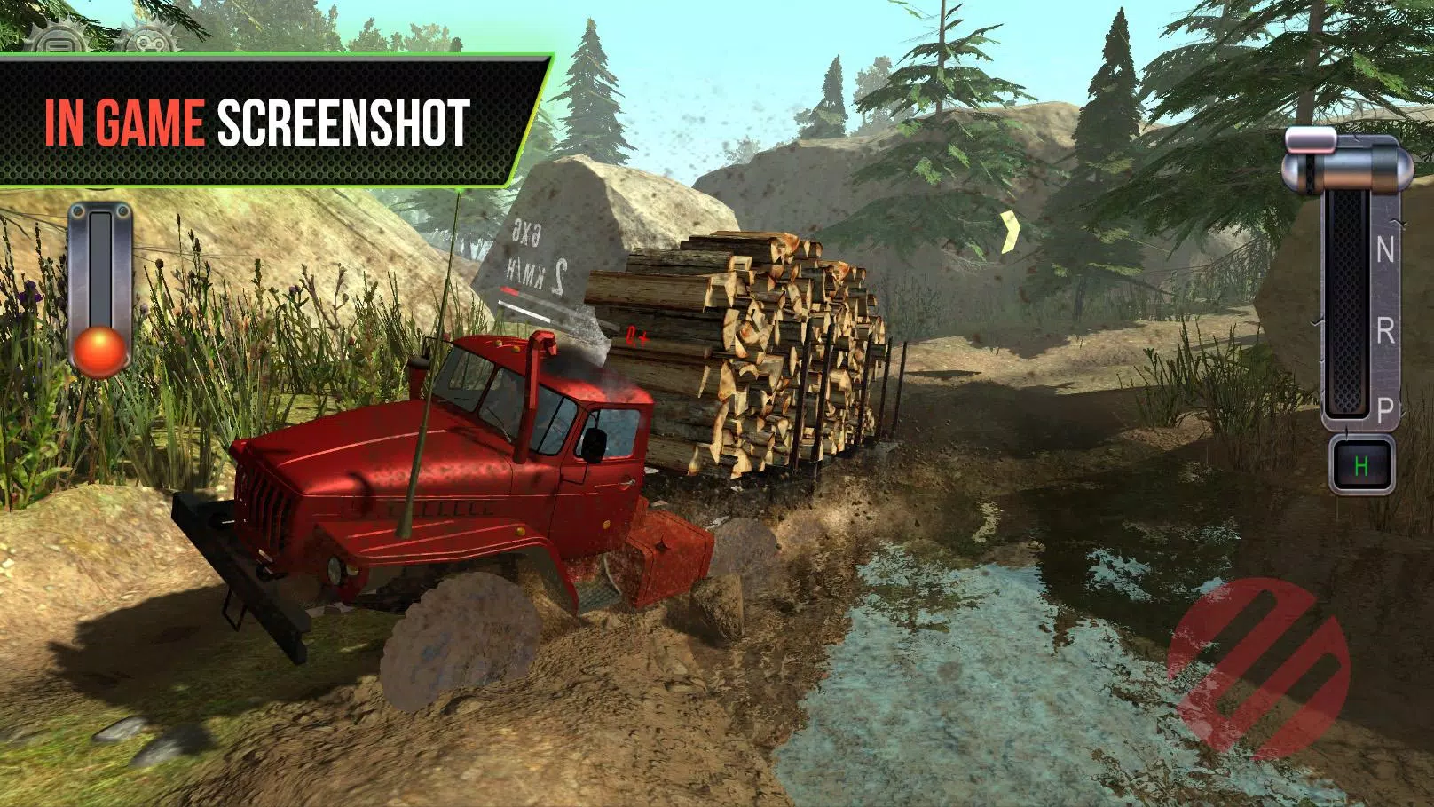 Truck Simulator OffRoad 4 Screenshot 2