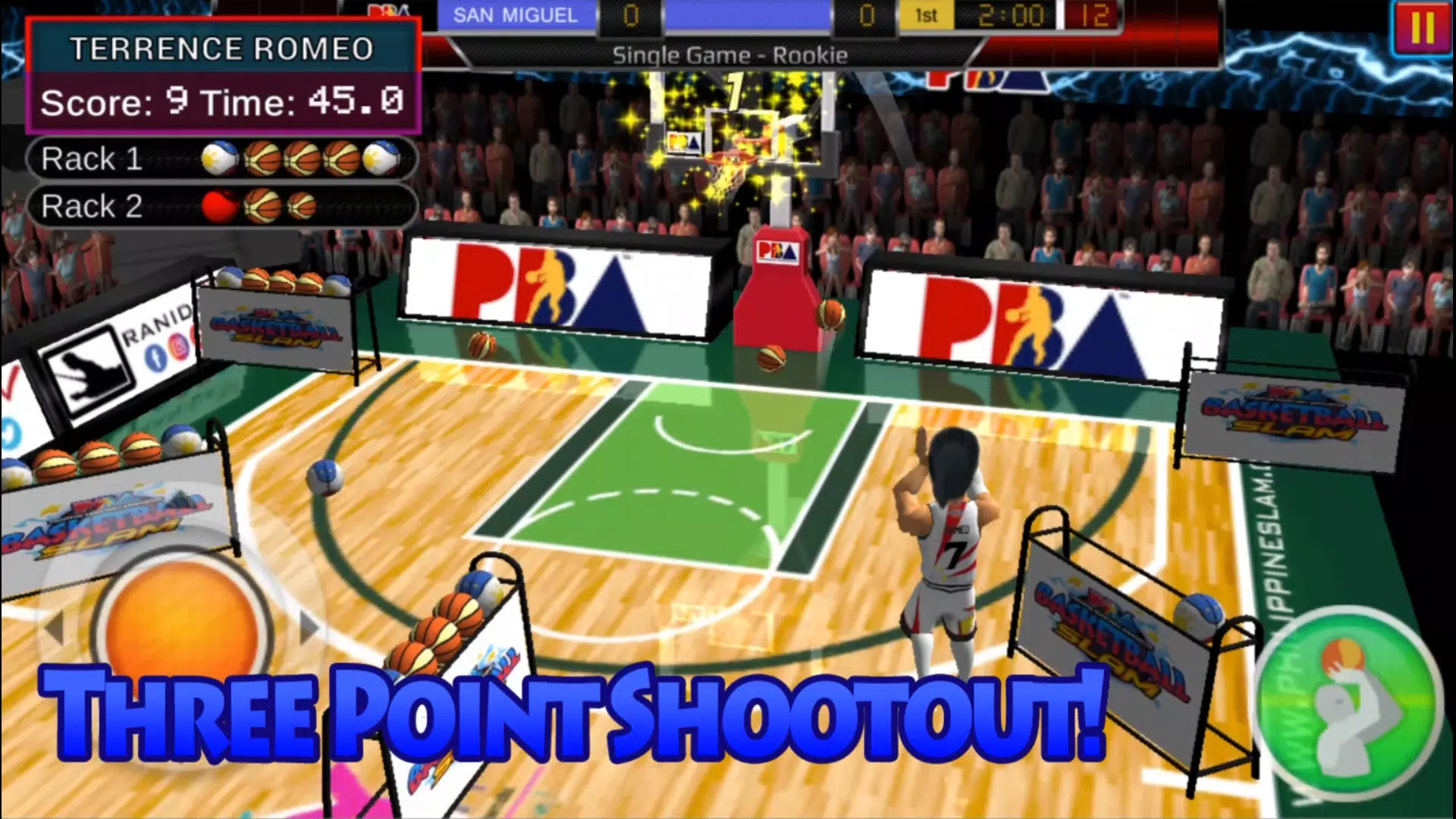 Basketball Slam! Capture d'écran 3