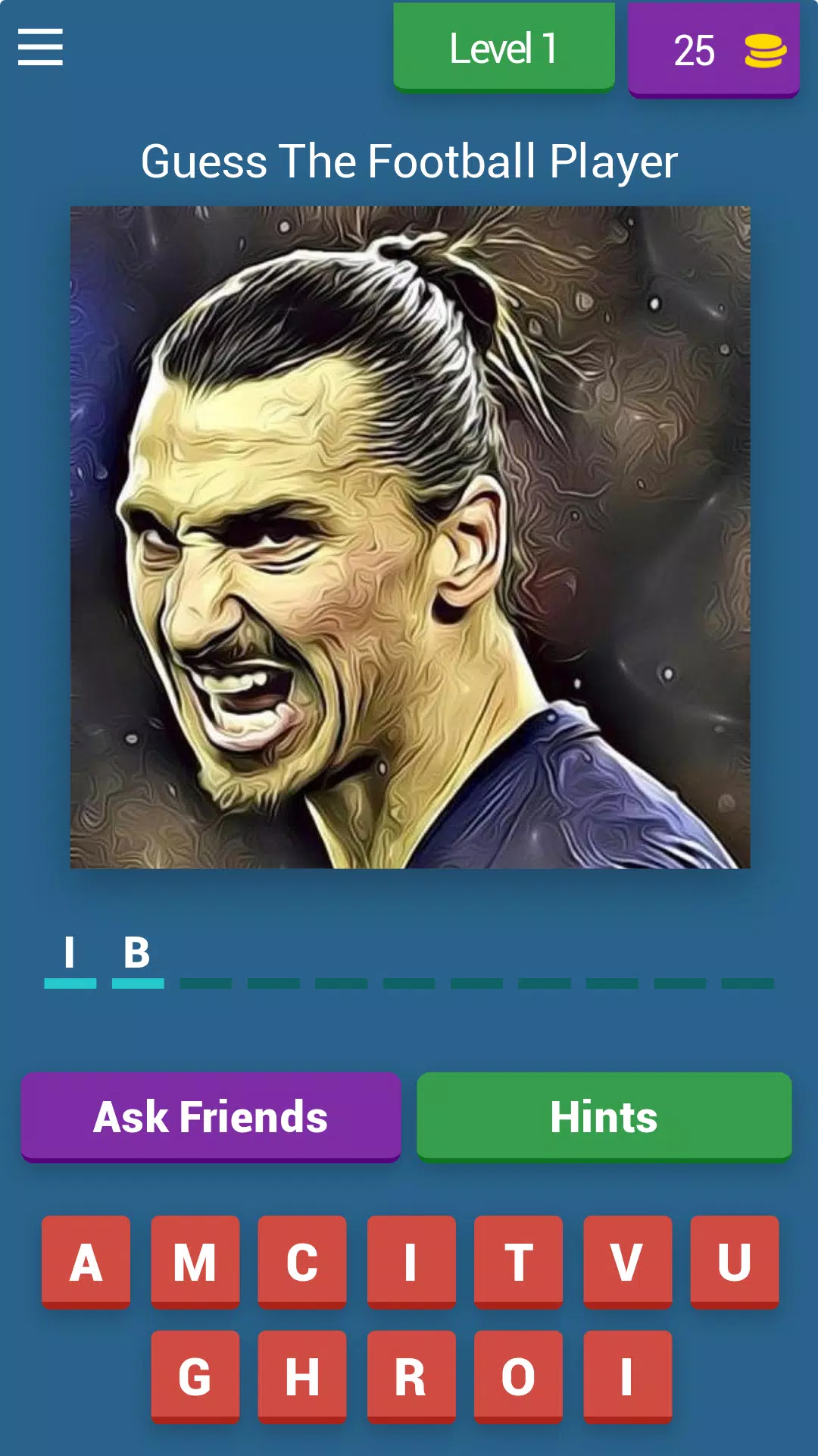 Guess The Football Player Quiz Screenshot 1