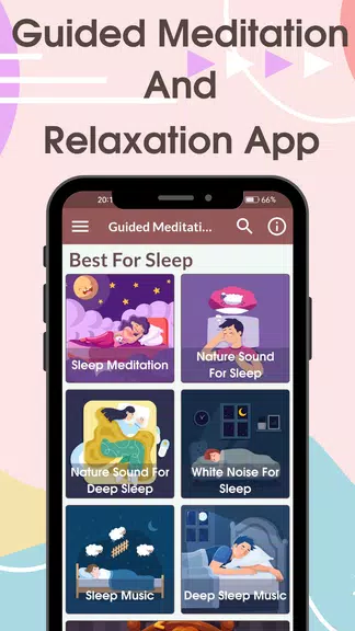 Guided Meditation & Relaxation Ảnh chụp màn hình 1