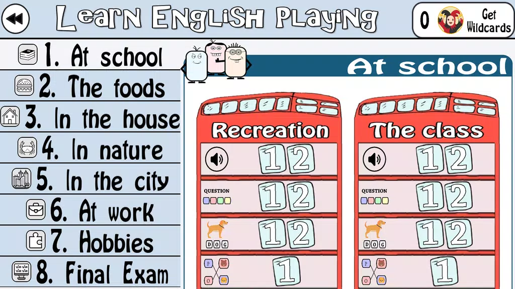 Learn English by Playing ภาพหน้าจอ 2