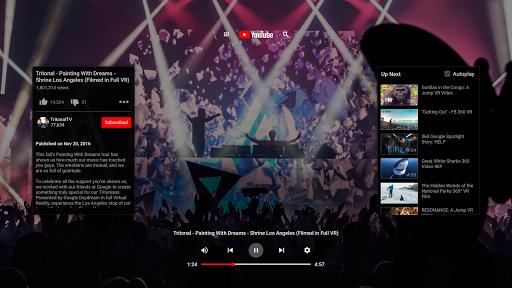 YouTube VR Ekran Görüntüsü 1
