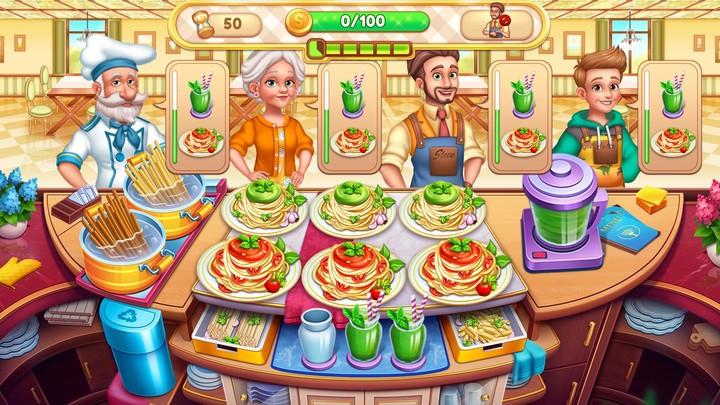 Cooking Taste Restaurant Games Скриншот 2