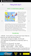 Tieng Anh Lop 9 - English 9 Ekran Görüntüsü 3