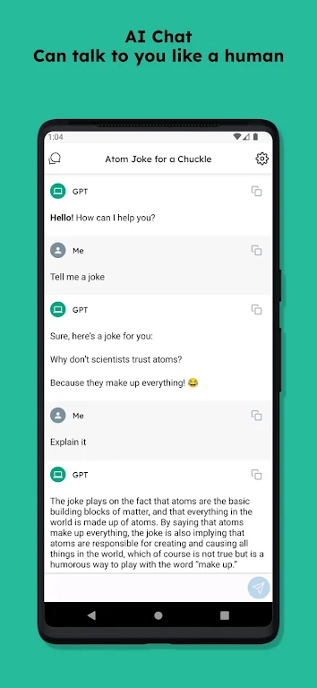 AI Chat - Smart Assistant Ekran Görüntüsü 1