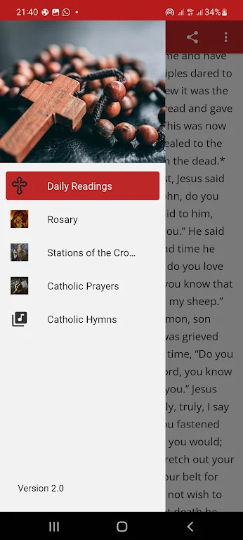 Catholic Missal -Mass and Hymn Screenshot 1