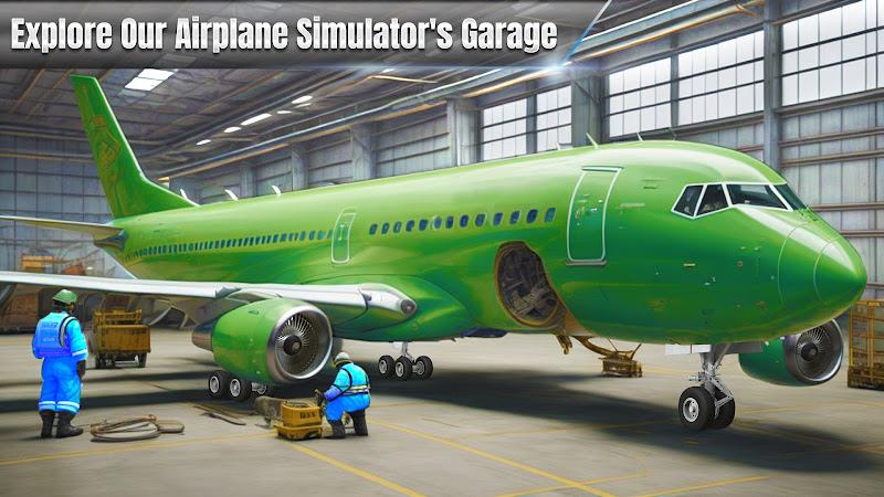 Airplane Game: Pilot Simulator ဖန်သားပြင်ဓာတ်ပုံ 4