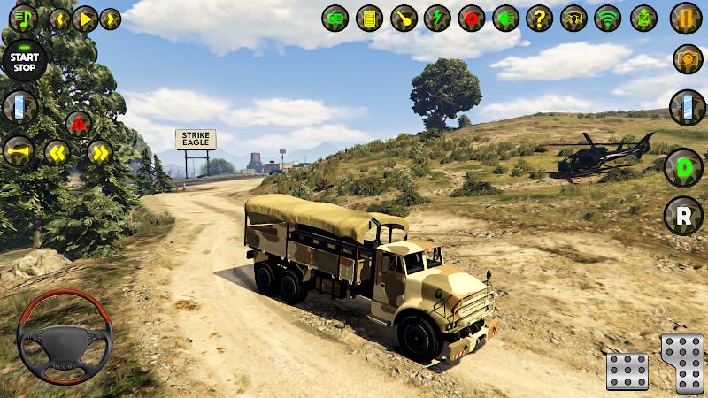American Army Truck Driving Zrzut ekranu 3