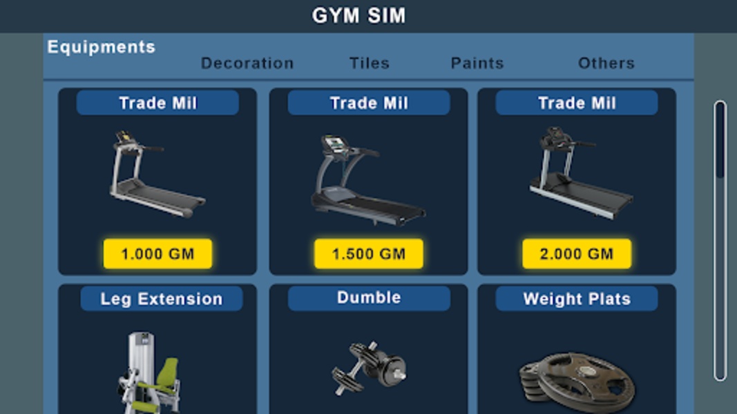 Gym simulator 24 : Gym Tycoon Schermafbeelding 2