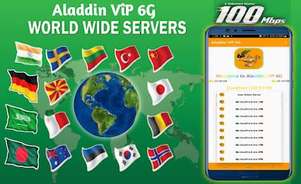 Aladdin VIP 6G-Secure Fast VPN ဖန်သားပြင်ဓာတ်ပုံ 4