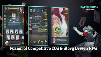 BattleCross: Deckbuilding RPG Screenshot 1