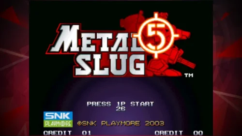 METAL SLUG 5 ACA NEOGEO スクリーンショット 2