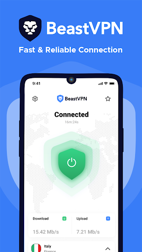 BeastVPN: Secure and Fast VPN Captura de tela 1