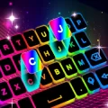 Neon LED Keyboard - कीबोर्ड