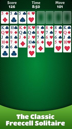 FreeCell Solitaire Screenshot 1