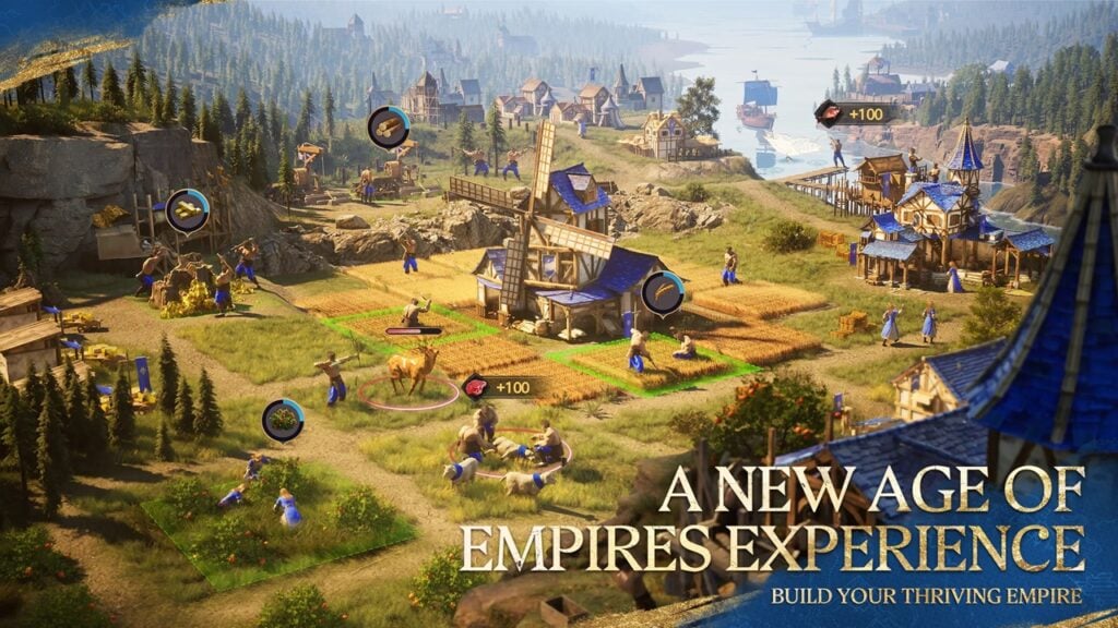 Niveau Infinite valt 4x spel Age van Empires on Mobile