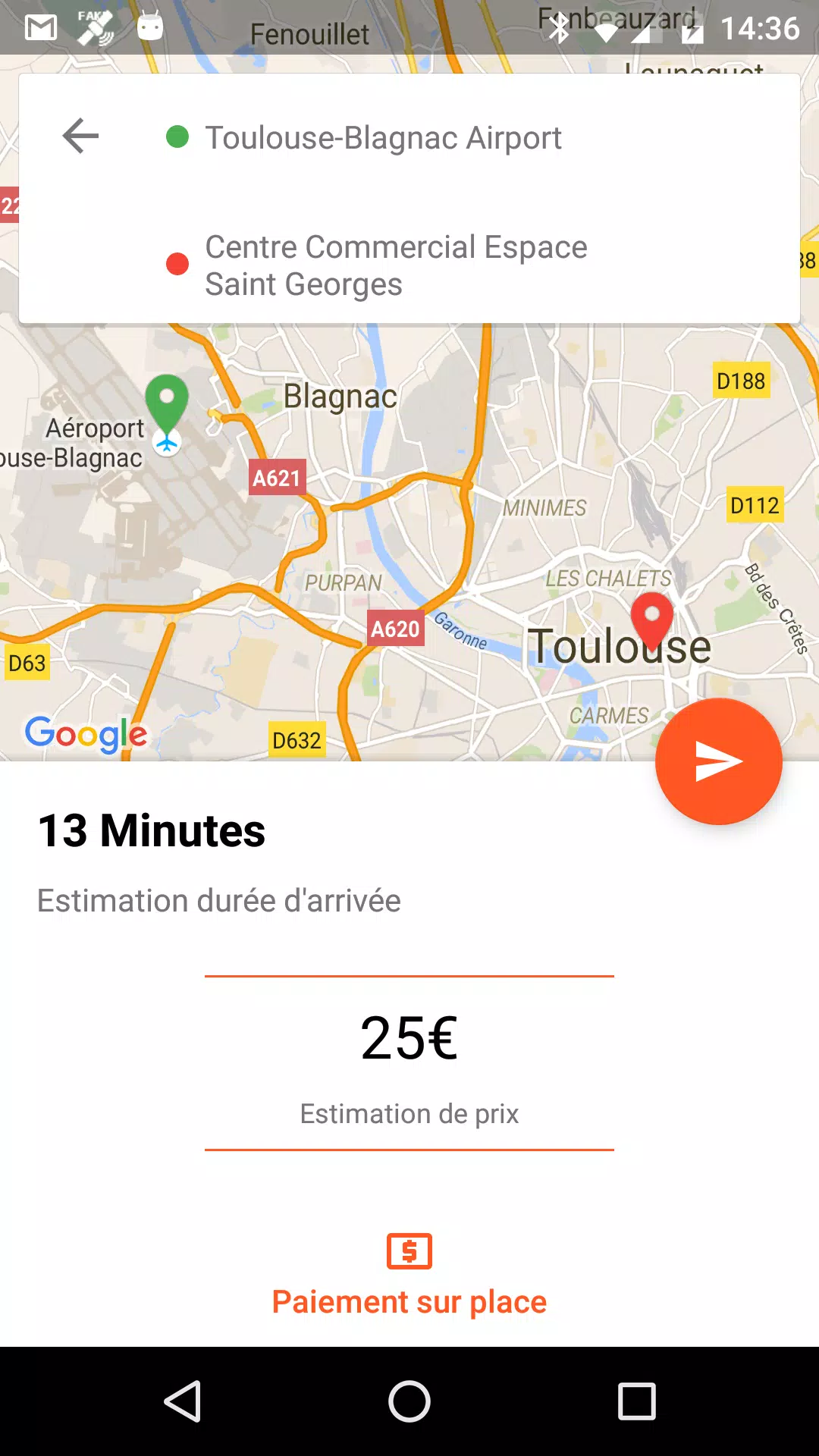 Taxi Toulouse Screenshot 3