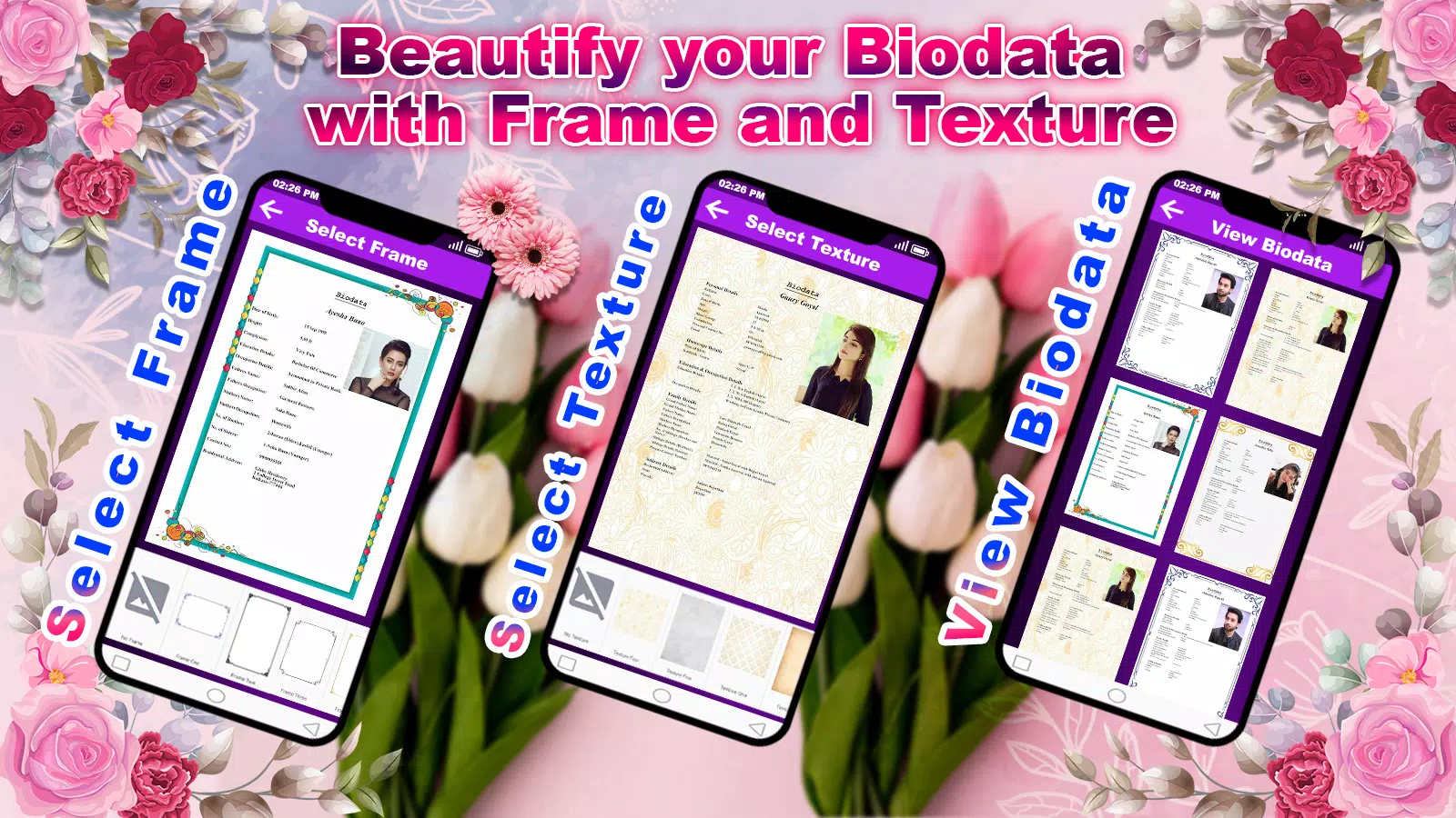 Marriage Biodata Maker Скриншот 3